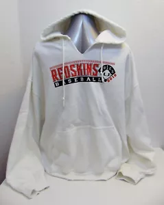 Sudadera con capucha Redskins Baseball Mules 2016 suéter adulto 2XL blanca - Imagen 1 de 4