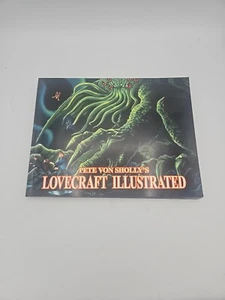 Pete Von Sholly's LOVECRAFT ILLUSTRATED Graphic Novel Horror HP Like New - Picture 1 of 9