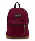 Jansport "Right Pack" Backpack Suede School Book Bag Laptop Original Authentic