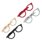 Krawatten mit rotem Reißverschluss - perfektes Zubehör für Sonnenbrillen (4 Stck.)