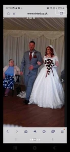 Size 12-14 Wedding Dress - Picture 1 of 4
