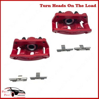 For Ram 1500 Dodge Durango Chrysler Aspen 2Pcs Rear Brake Calipers w/ Bracket Foto 1 de 4