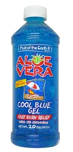 Fruit of the Earth Aloe Vera Cool Blue Gel - 20 oz (567 g) - Picture 1 of 3