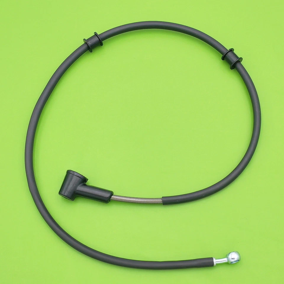 Front Brake Braided Hose Line For KAWASAKI Super Sherpa 250 KL250G 2000-2010 - Image 1 of 4