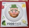 FRED Food Face Ceramic Plate 8.5" NEW in Box