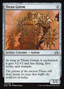 MTG - Thran Golem, Planechase Anthology - Image 1 of 1