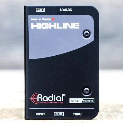 Radial Engineering Highline Passive Line Isolator Compact & Pedalboard Friendly - Image 1 of 4