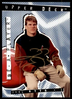 1994-95 Upper Deck Be a Player Autographs Joel Otto #69 - Image 1 of 2