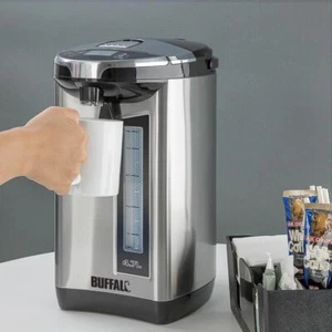 Buffalo Electric Hands Free Airpot Temperature Control Water Boiler - 4.7 Litres - Picture 1 of 6