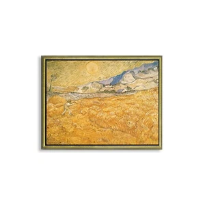 Stampa su Carta su tela o Quadro su tela o con Cornice Van Gogh The Harvester - Imagen 1 de 9