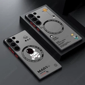 Magnet Magsafe Astronaut Hülle für Samsung Galaxy S23 S22 Ultra S22 Plus S21 S2 - Bild 1 von 8