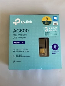 TP-Link Archer T2U AC600 Mini Wireless Dual Band USB Adapter - Picture 1 of 5