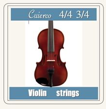 Fiddle Violin strings silver Wound,E A D G  4/4,3/4 Medium Set US Today Shipping