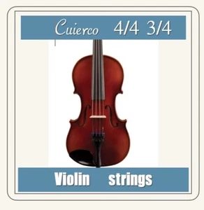 Fiddle Violin strings silver Wound,E A D G  4/4,3/4 Medium Set US Today Shipping - Picture 1 of 5