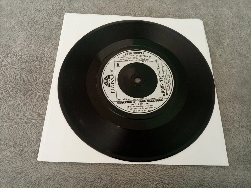 DEEP PURPLE  " Knocking At Your Back Door " 45 tours  France 1985 - Photo 1/1