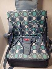 Nuby Easy Go Safety Lightweight High Chair Booster Seat Great for Travel Blue D2
