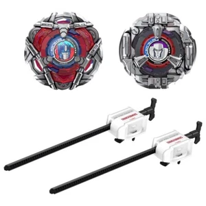 Takara Tomy Beyblade X BX-00 Optimus Prime 4-60P and Megatron Starter Pack Set - Imagen 1 de 4