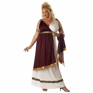 Römische Kaiserin griechische Göttin Toga antike Verkleidung Damen Übergröße - Bild 1 von 1