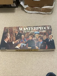 Masterpiece The Art Auction Board Game From Parker Bros. (1970s) Vgc - Picture 1 of 20