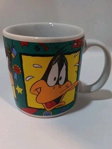 Vintage Warner Bros. LOONEY TUNES Characters 1993 DAFFY DUCK  Coffee Mug  Sakura - Picture 1 of 7