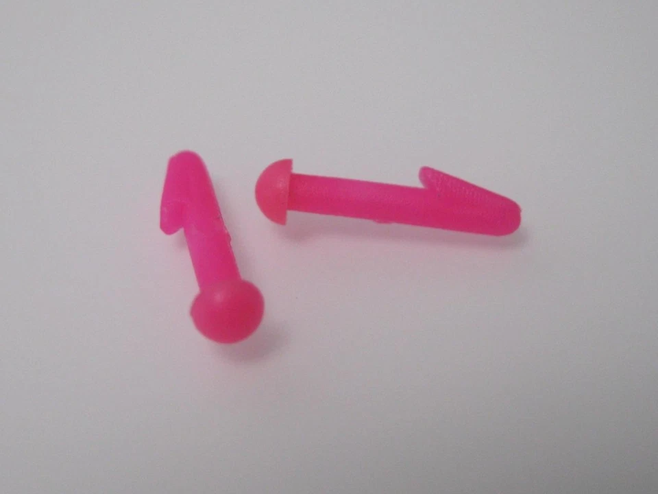 DARK PINK Button EARRINGS Fashion JEWELRY for Barbie Doll fits LIV BRATZ MOXIE - Image 1 of 1