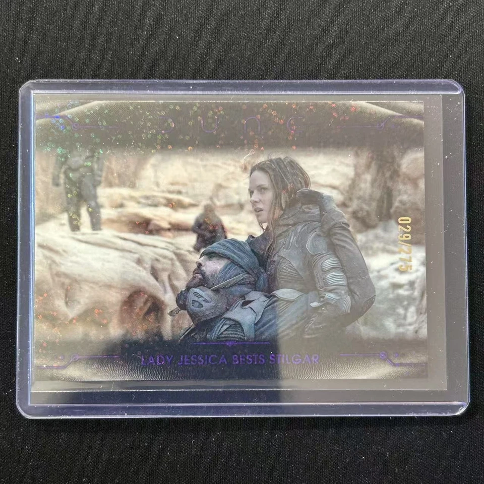 💎2025 TOPPS ХРОМ ДЮНА ФИОЛЕТОВЫЙ ПЯТНЫШКО РЕФРАКТОР /275 ЛЕДИ JESSICA BESTS STILGA - Изображение 1 из 1