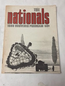 Rare The Nationals Original 1963 Program Drag Races Championship - Picture 1 of 2