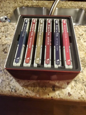 🔥 Vintage Resident Evil: 6-Movie Collection Ultra HD  Blu-ray Steelbook Box Set - Image 1 of 4