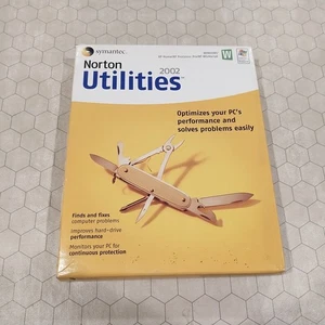 Norton Utilities 2002, Symantec, Windows XP/NT WS/Me/98 , CD-ROM, 2001 - Picture 1 of 7