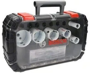 Professional 9 Pcs. Hole Saw Progressor for Wood & Metal Set (For Electricians, - Picture 1 of 12