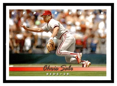 Chris Sabo #147 1993 Upper Deck Cincinnati Reds Foto 1 de 2