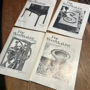 Fine Woodworking magazine lot Of 4 1978 * Good Condition * No 10-12 - Picture 1 of 7