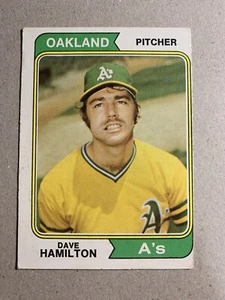 1974 Topps #633 Dave Hamilton - Bild 1 von 2
