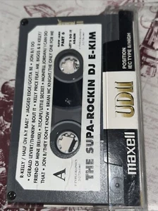 Vintage Cassette Tape The Supa Rockin Dj E-Kim Slow Jams Part 6 Mixtape R&B π₯π₯ - Picture 1 of 2