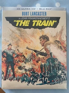 The Train 4K Ultra HD Blu ray Burt Lancaster Kino Lorber WW2 sealed & slip cover - Picture 1 of 2