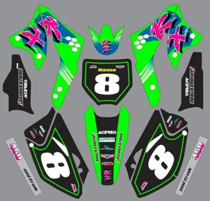 Graphic Kit for 2006-2008 Kawasaki KXF450F  KX 450f Decals Stickers - Picture 1 of 1