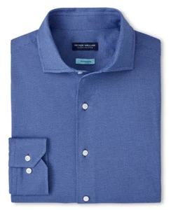 Peter Millar Crown Comfort Lake District Excursionist Flex Sport Shirt 2XL $275 - Picture 1 of 6