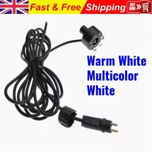 Underwater 6-LED Light Ring For Fountain Fish Pond Water Garden AC Adapter` - Picture 1 of 23