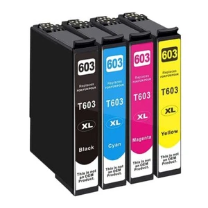 8 cartucce di inchiostro compatibili con CMYK adatte per Epson XP2100 XP2150 XP3100 XP3150 LOTTO - Foto 1 di 12