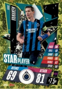 Topps Match Attax Champions League 2020/2021 - HANS VANAKEN STAR PLAYER - Bild 1 von 1