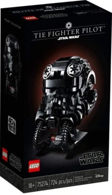 LEGO 75274 Star Wars: TIE Fighter Pilot Helmet Exclusive Brand New - Image 1 of 4