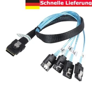 Mini SAS SFF-8087 36 Pin auf 4 SATA 7PIN HD Splitter Breakout Kabel Stecker - Afbeelding 1 van 18