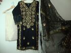 NEW ORAGNZA GOTA WORK Stitched 3pc suit with organza GOTA WORK duptta for EID