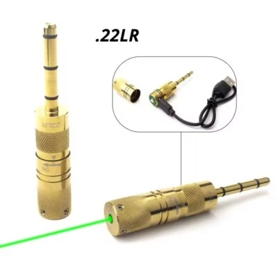 New Rechargeable Red & Green .22LR Laser Boresighter .22 Laser Collimator - Image 1 of 4