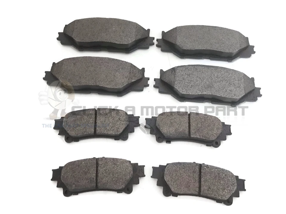 Pastillas de freno delanteras y traseras Juego completo para Lexus IS300H Hybrid 2.5 2013-2020 Foto 1 de 1