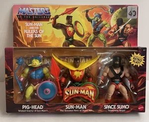 Masters of the Universe Sun-Man and the Rulers of the Sun 5.5 in Action Figure - Picture 1 of 9