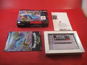 Teenage Mutant Ninja Turtles IV: Turtles In Time Nintendo SNES KOMPLETT mit Box Q - Bild 1 von 15