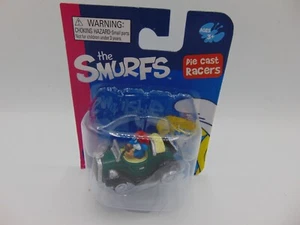 Los Pitufos Die-Cast Racers Peyo Nuevo Paquete Sellado Antiguo Jalopy Papa Dad - Imagen 1 de 8