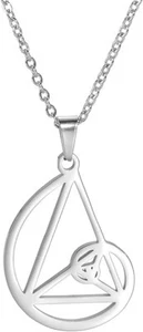 Fibonacci Spiralkette Goldener Schnitt Halskette Goldener Schnitt Fibonacci Silber - Bild 1 von 3