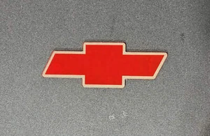 1998 - 2004 Chevrolet S10 2ND GEN Front Bowtie Emblem Replacement Badge Red V2.0 - Picture 1 of 5